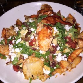 Gluten-free lobster salad from Darien Social